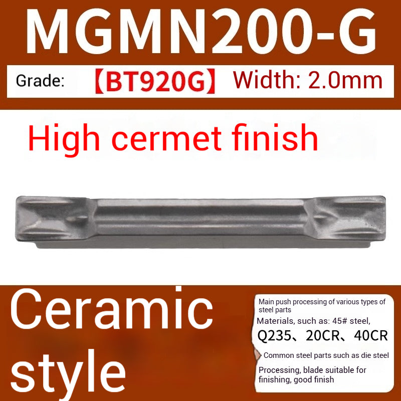 1031-CNC grooving cut-off inserts lathe end face clamp cutter grain mgmn300-m steel parts stainless steel cutter head Shandong Denso Pricision Tools Co.,Ltd.